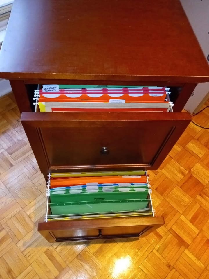 Wood File Cabinet - photo 5