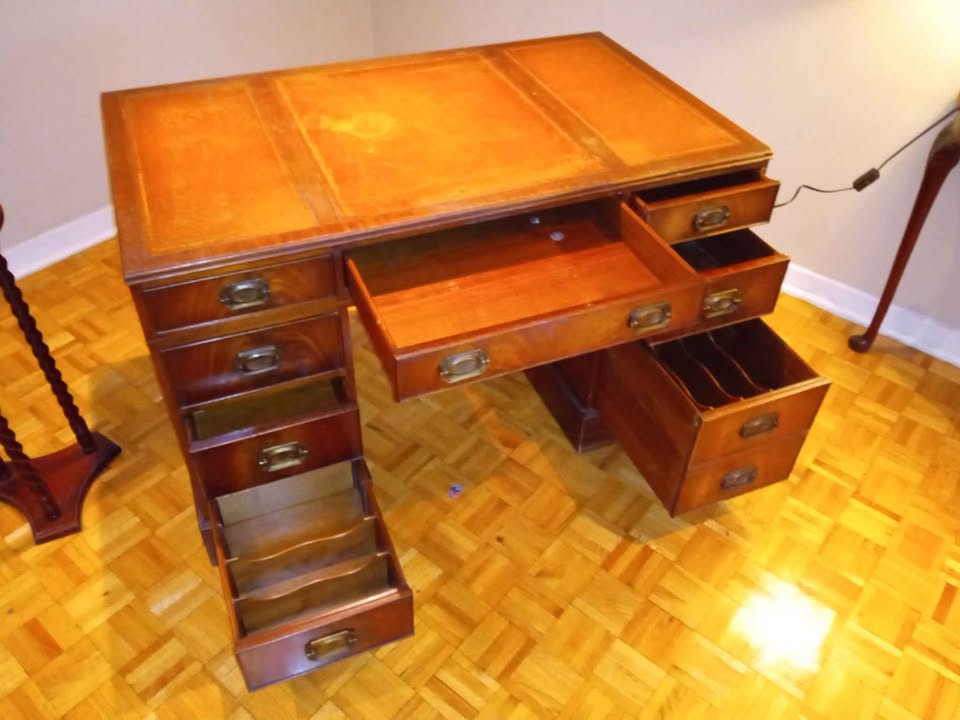 Antique Office Desk - photo 2
