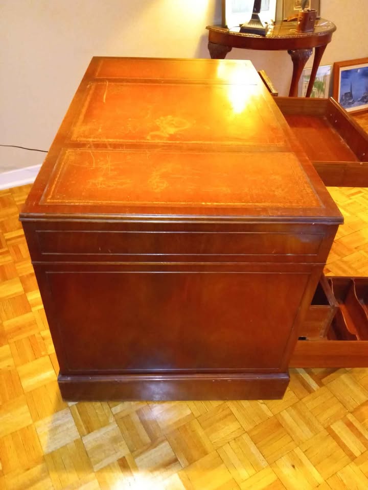 Antique Office Desk - photo 5