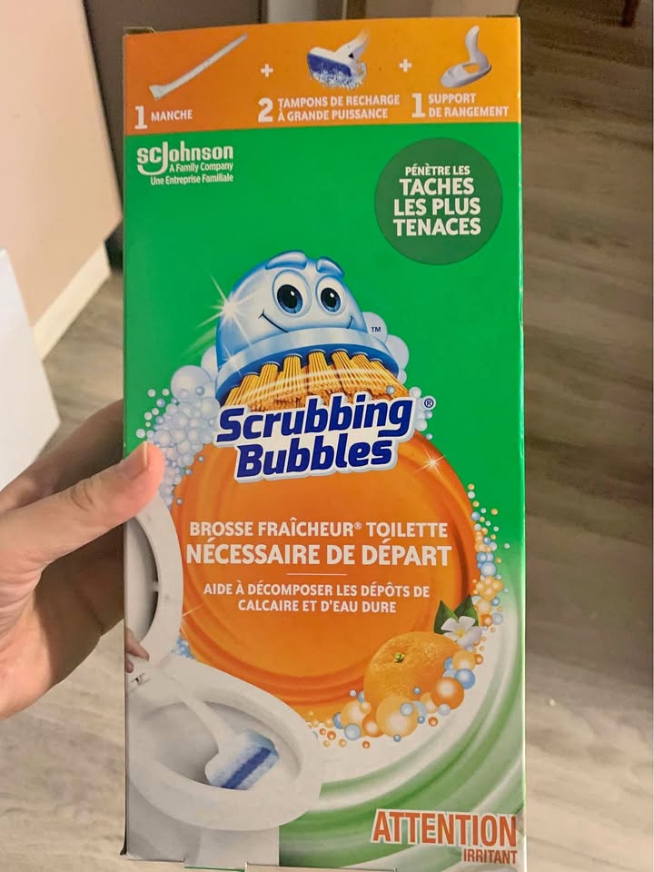 Toilet Bowl Brush Starter Kit