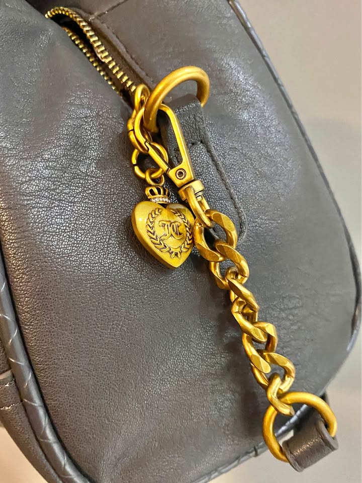 Juicy Couture Romance Satchel Chocolate Handbag - photo 4