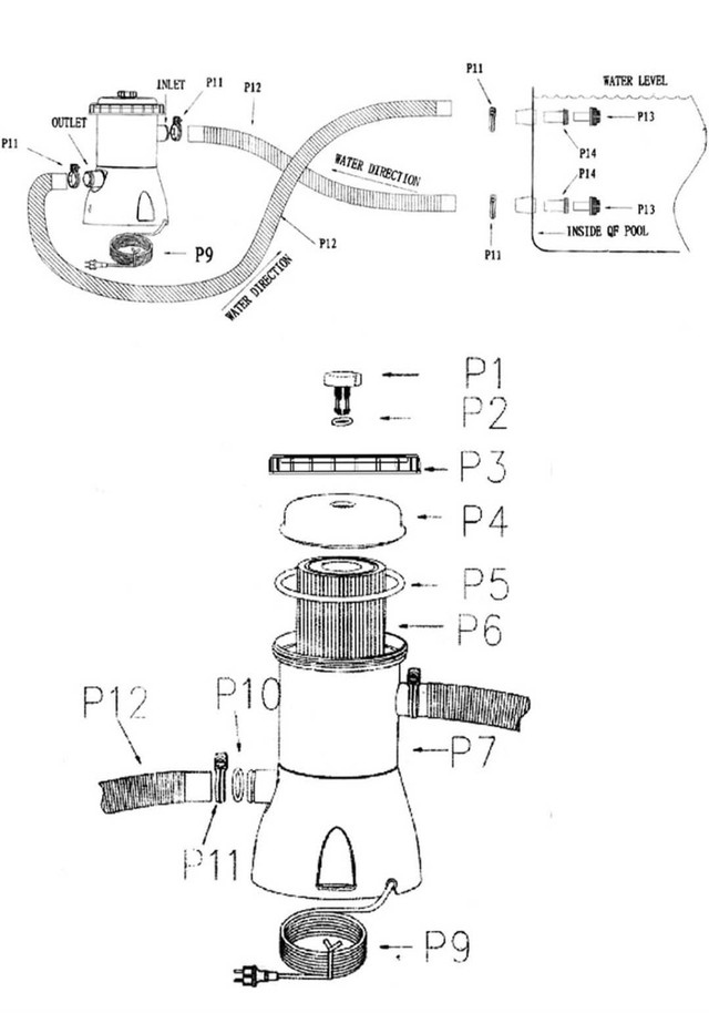 330 Gal Filter Pump for Pools - photo 3
