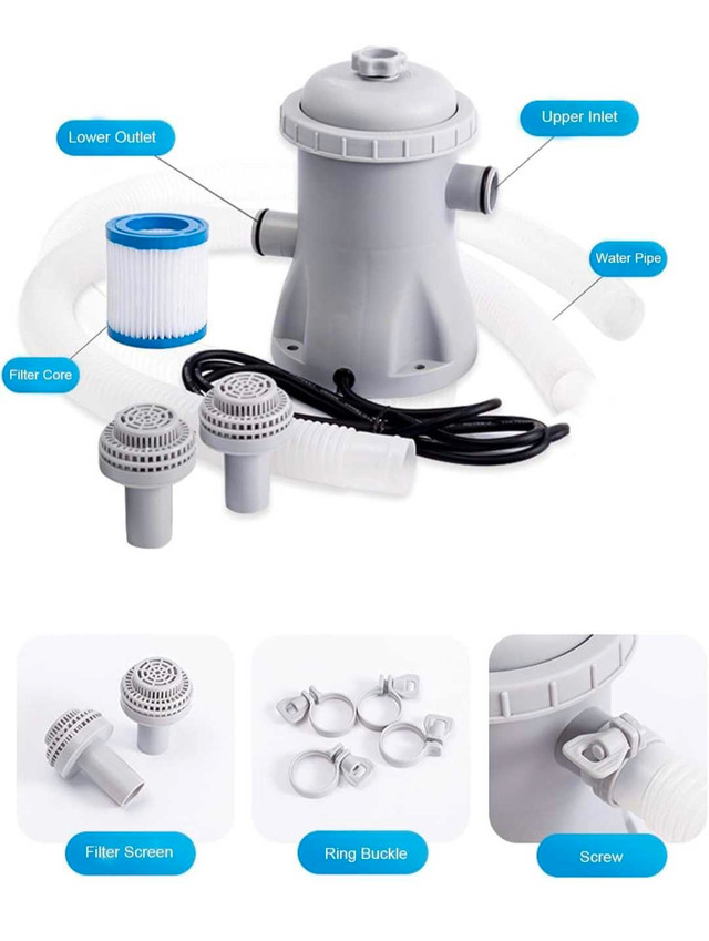 330 Gal Filter Pump for Pools - photo 4
