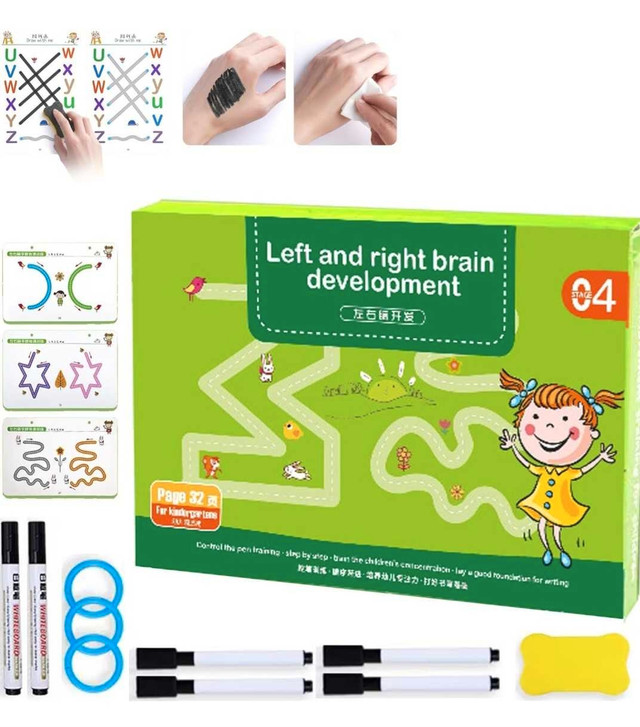 LEFT AND RIGHT BRAIN DEVELOPMENT, 3+ YEARS