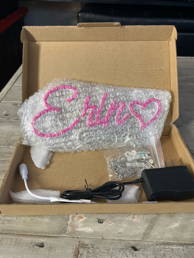 Neon personalized  Led Sign/ Erin