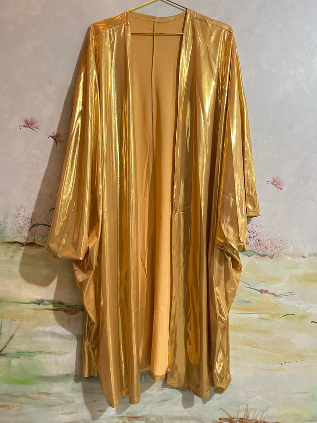 Gold Gown and Kimono Set! Size L - photo 4
