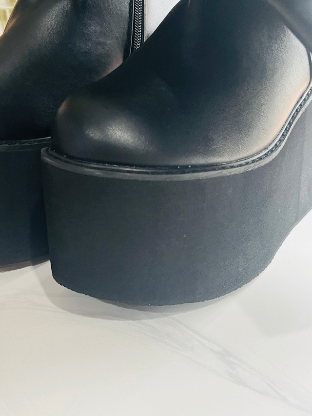 Platform Knee High Boots! Size 8 - photo 5