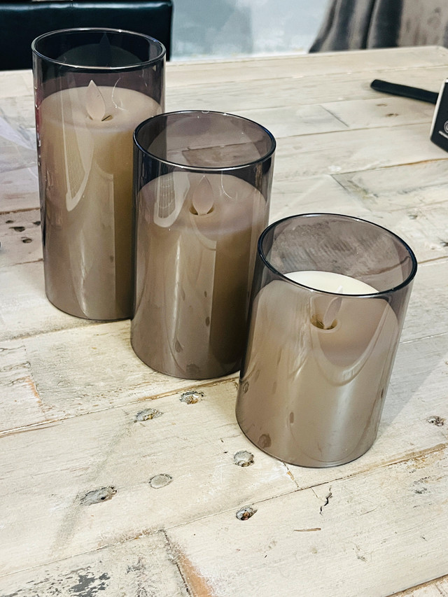 LED Flameless Candles! Grey - photo 4