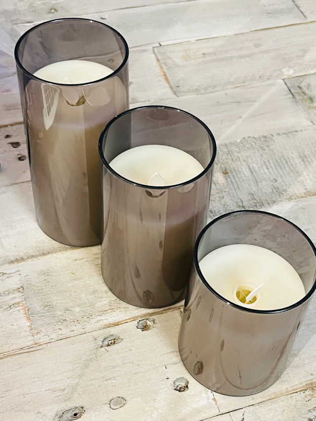 LED Flameless Candles! Grey - photo 5