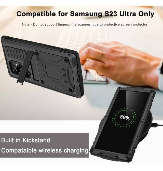 Samsung Galaxy S23 Ultra Metal Phone Case - photo 3