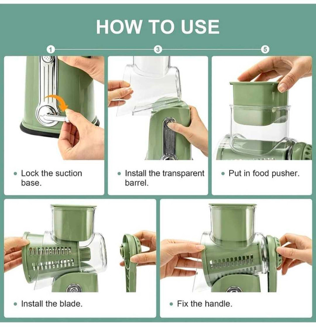 Rotary Cheese Grater - photo 3