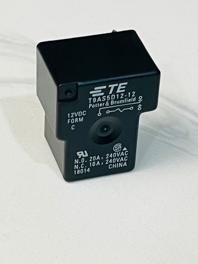TE Connectivity Relay T9AS5D12-12 12V 20A 5-Pin Relay - photo 4