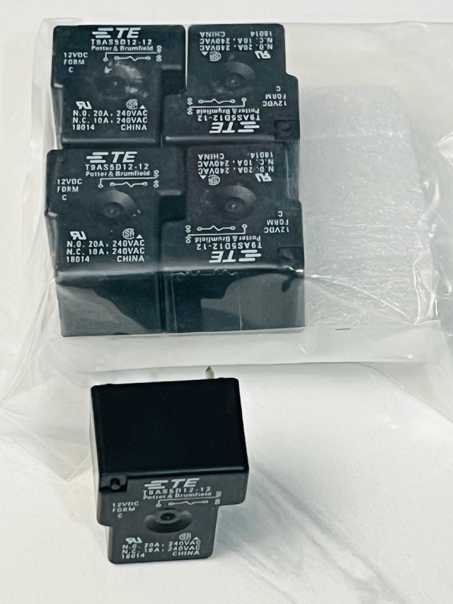 TE Connectivity Relay T9AS5D12-12 12V 20A 5-Pin Relay - photo 5