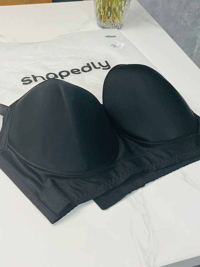 Shapedly Plus size bra 48/110H- Black!