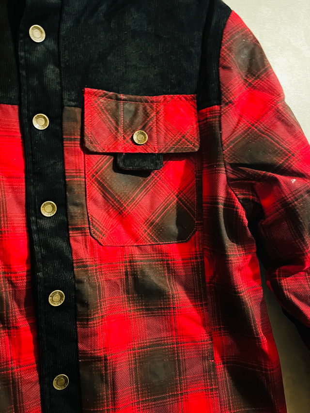 Flannel Sherpa-Lined Jacket! Size M - photo 4