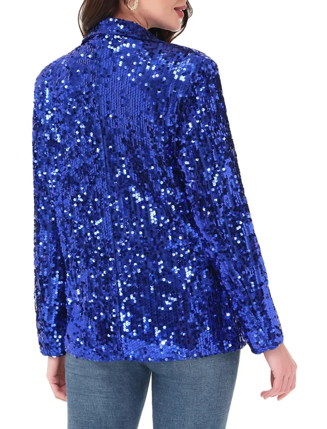 Sequin Blazer! Size L thumbnail