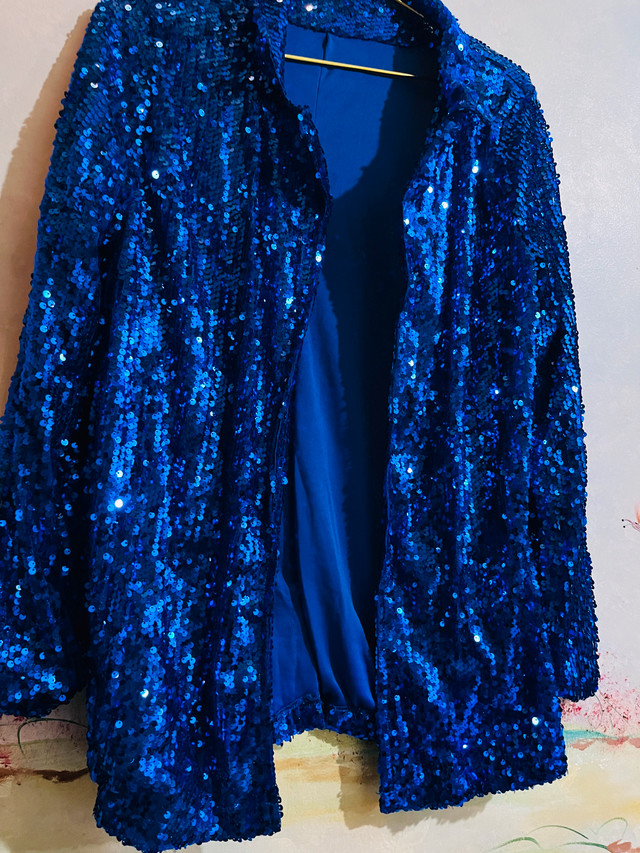 Sequin Blazer! Size L - photo 3