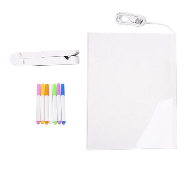 Glowing Acrylic LED Message Board! - photo 4