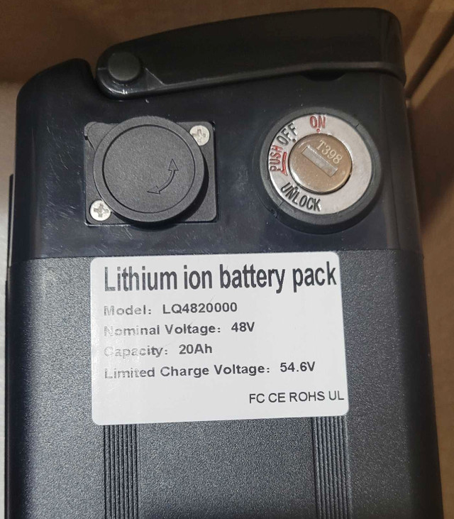 48V Ebike Battery
