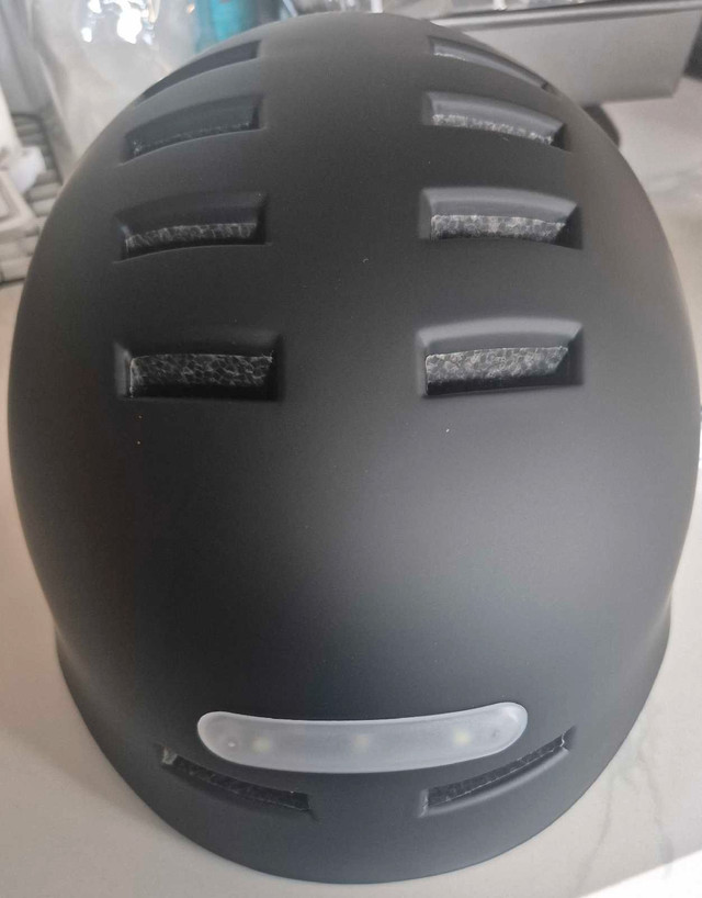 Safety Warning Light Bicycle Helmet, Size L - photo 3