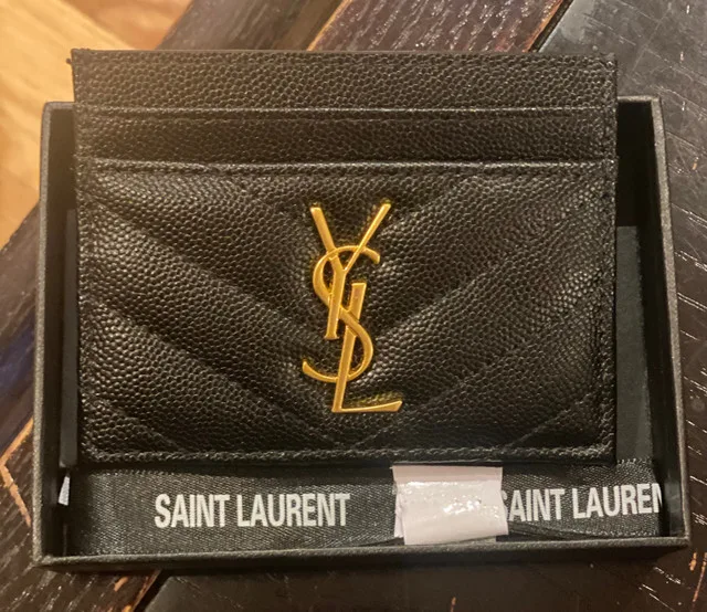 YSL card Holder by saint Laurent image indicator(2)