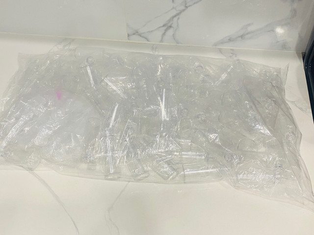 Clear Travel size bottle with flip Lid! 100 per Lot - photo 4