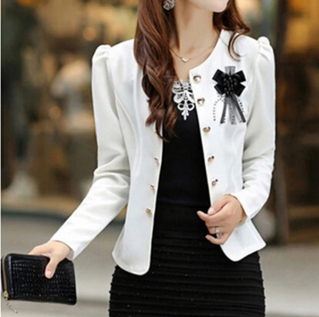 Women’s fashion, Slim Blazer, size Large! - photo 5