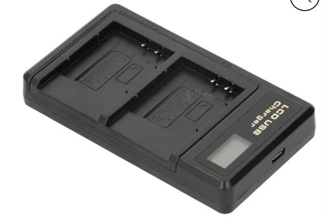 DUAL SLOT LCD USB CHARGER