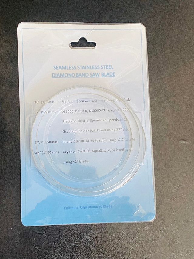37" Replacement Diamond Band Saw Blade!