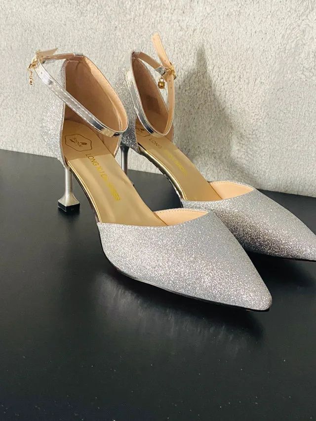 Elegant Party Sandals! Size 8.5 thumbnail