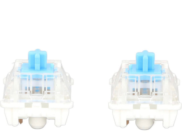 10Pcs Mechanical Keyboard Switch, Blue - photo 3