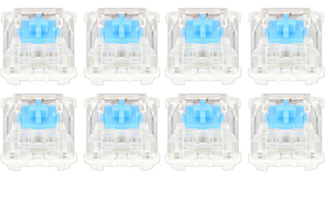 10Pcs Mechanical Keyboard Switch, Blue - photo 4