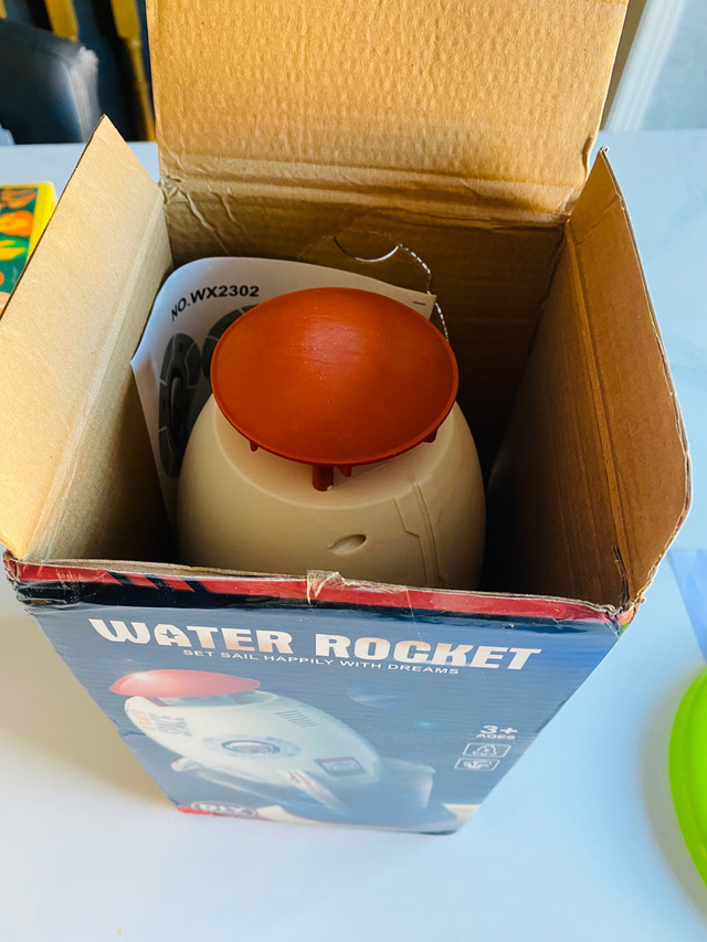 Rocket Launch Sprinkler Toy! - photo 4