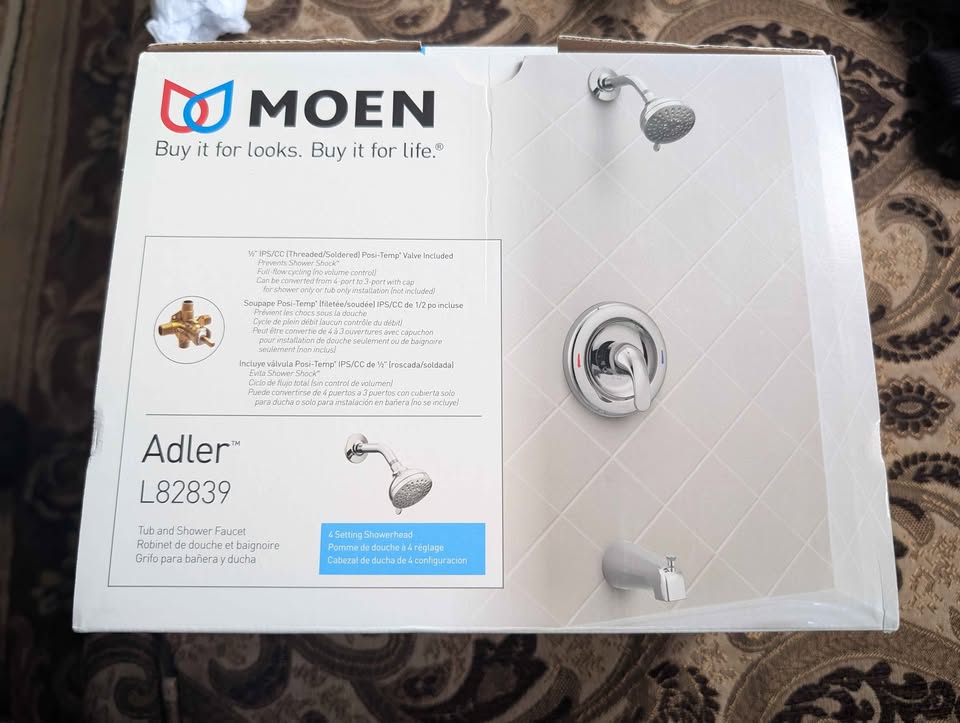 Moen Posi Temp Valve 1/2" IPS/CC - photo 4