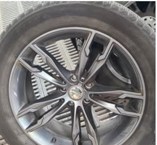 Michelin 265/50/19 X-Ice Winter Tires on BMW Rims