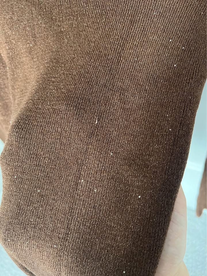 Brown Sparkly Turtleneck (Brand New) - photo 2