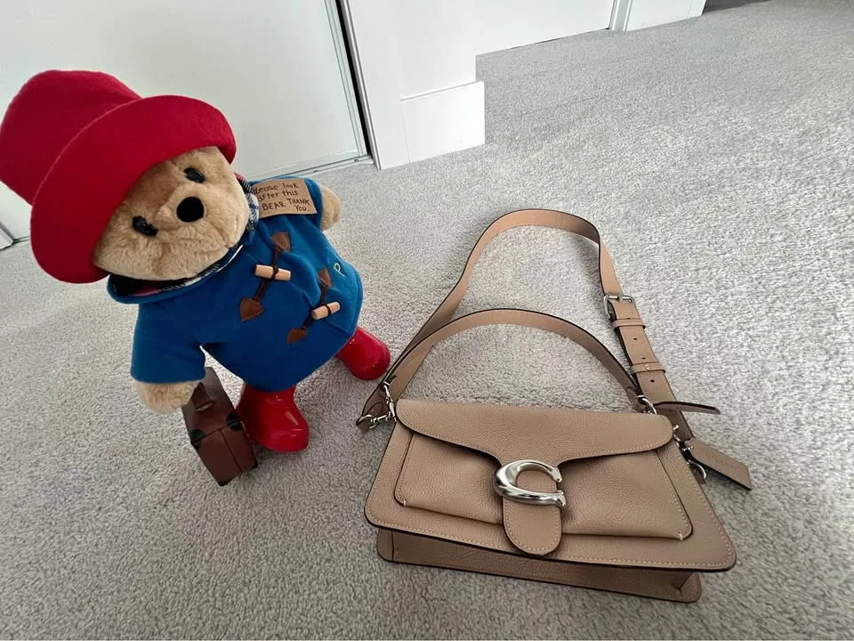 Coach Tabby Shoulder Bag – Light Taupe( used only once )