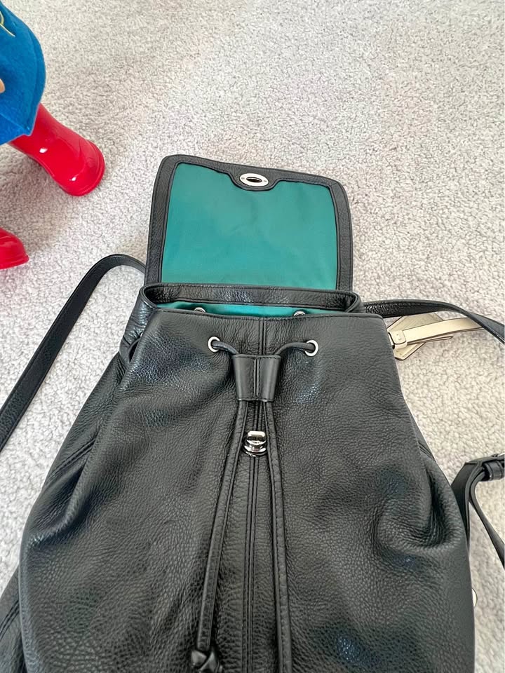 Coach Genuine Leather Backpack - photo 2