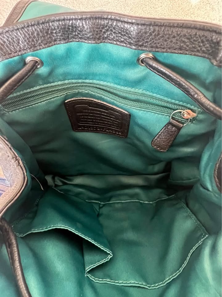Coach Genuine Leather Backpack - photo 4