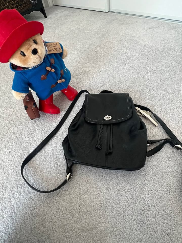 Coach Genuine Leather Backpack