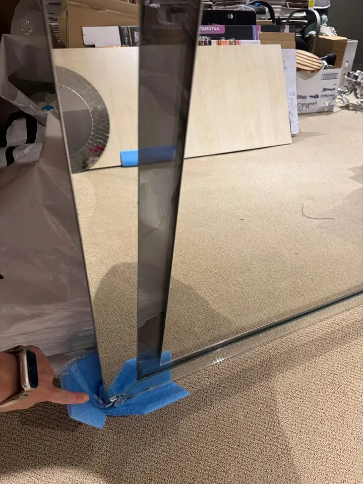 Large Wall Mirror with LED Board image indicator(2)