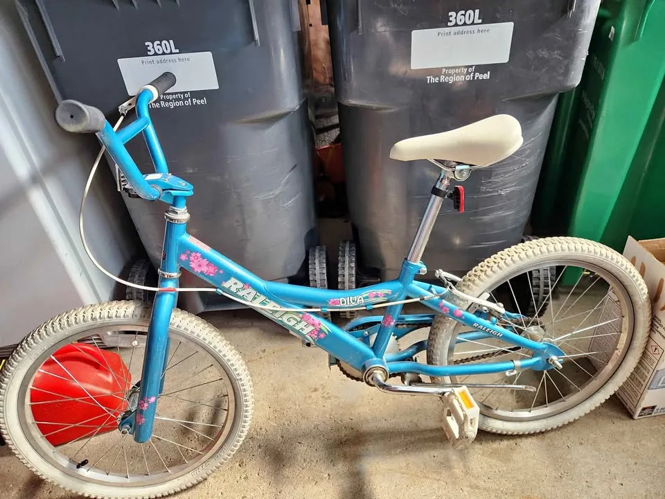 Raleigh girls bike thumbnail
