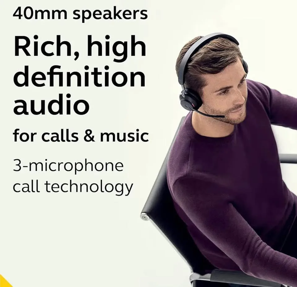 Jabra Evolve2 65 UC Wireless Headphones image indicator(5)