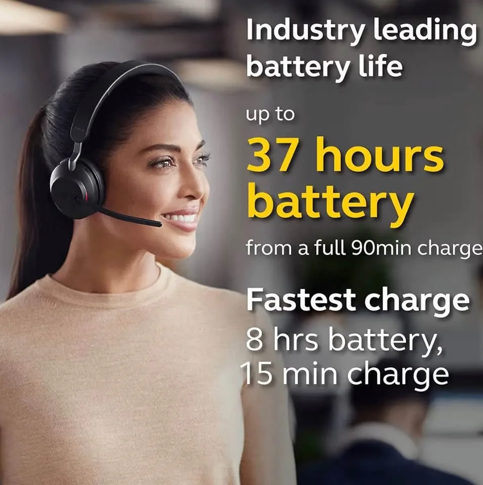 Jabra Evolve2 65 UC Wireless Headphones image indicator(6)