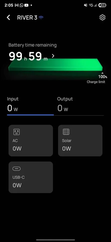 EcoFlow River 2 Portable Power Station – Brand New image indicator(3)