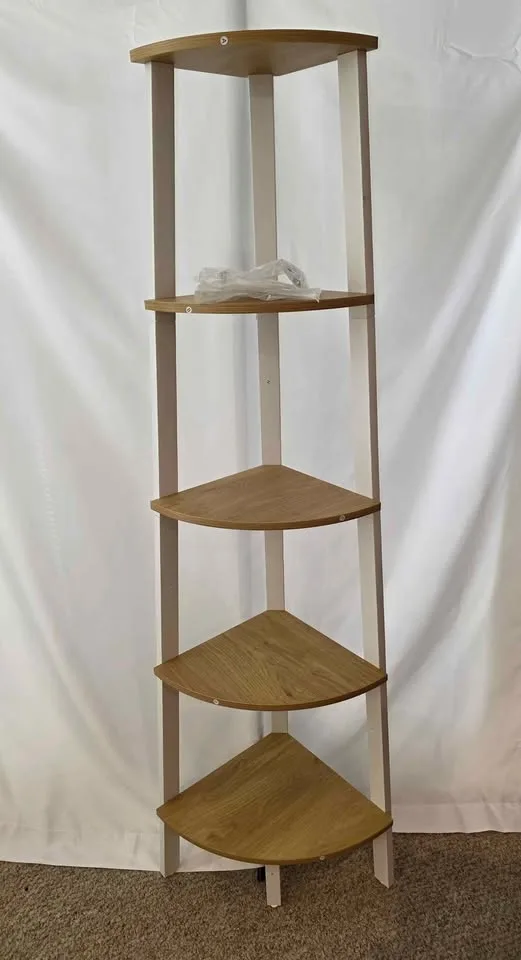 VASAGLE 5-Tier Corner Shelf – Brand New image indicator(2)