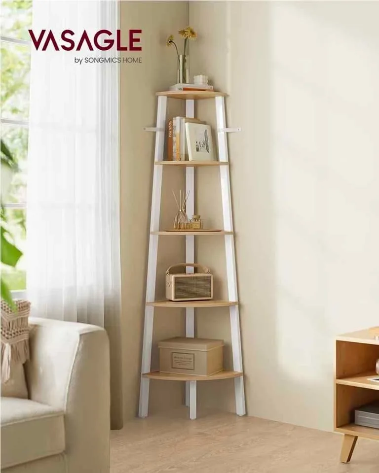VASAGLE 5-Tier Corner Shelf – Brand New image indicator(7)