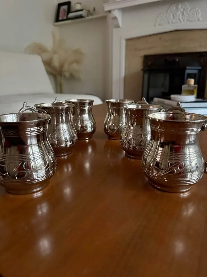 Vintage Copper Mugs – Set of 6 image indicator(7)