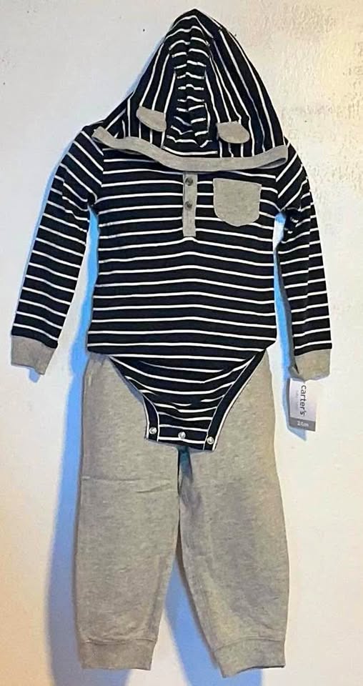 BABY 2PC SUITE ($25) SIZE: 24 MONTHS