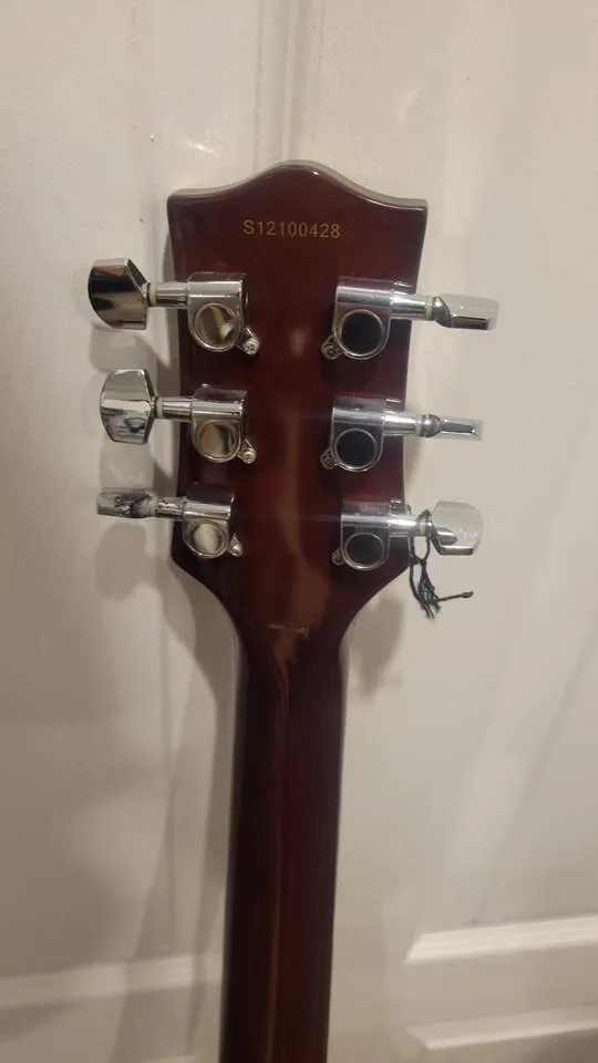 $250 Jay Turser JT-220 Electric Guitar – Gloss Sunburst image indicator(6)
